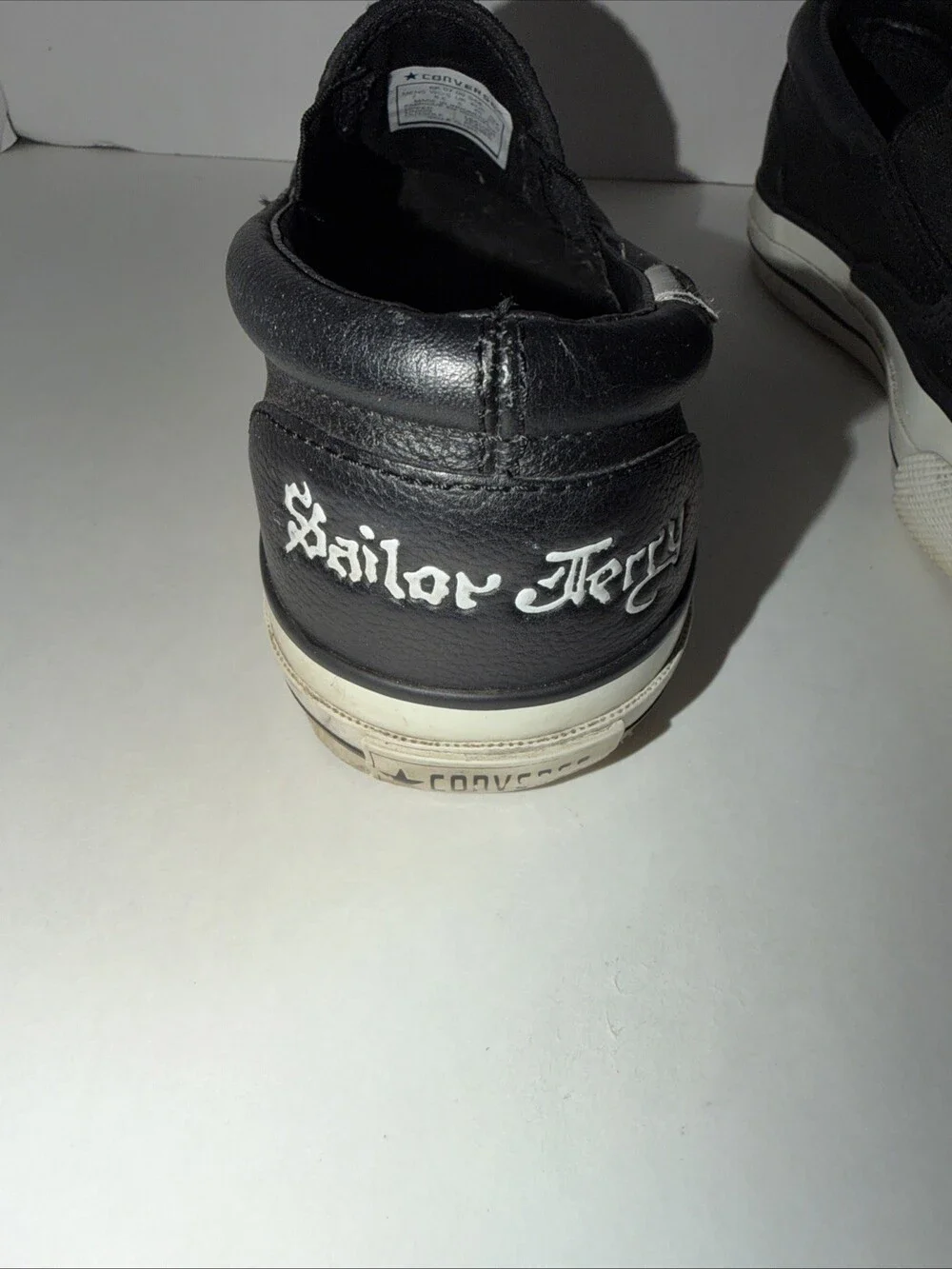 Rare Sailor Jerry Converse Slip-ons Stewed Screwed And Tattooed Men’s 7
